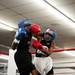 Javonhae Howard and Omari Ford box in the first bout of the A-Square Fight Club showcase on Friday, July 19. Daniel Brenner I AnnArbor.com